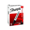 Sharpie Chisel Tip Pro Permanent Markers, King Size Black, 24-Count