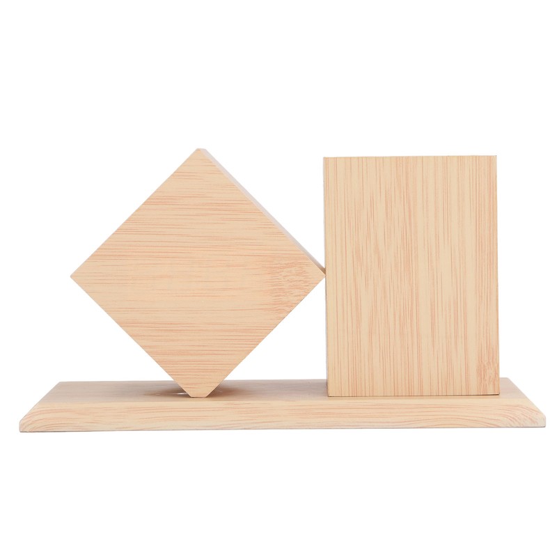 Pen Holder Clock Voice Control HD LED Display USB Battery