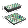 Andux Foldable Magnetic Chess Portable Board Game Set Puzzle Game