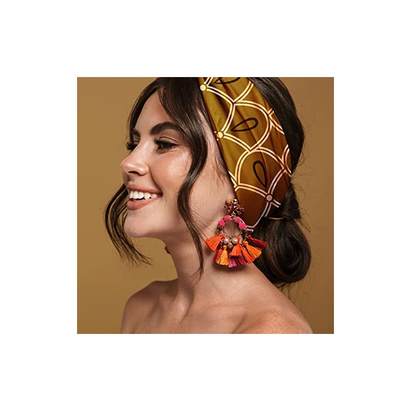 Karma Gifts - Diadema ancha, teñido anudado arcoíris