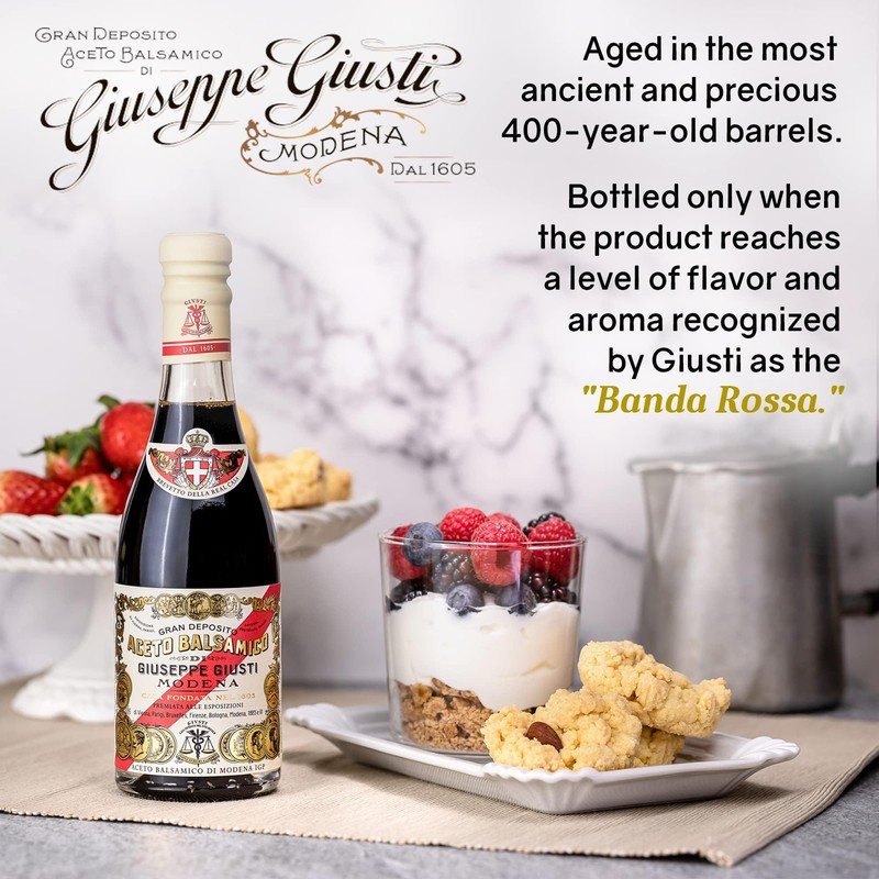 Giusti Balsamic Vinegar of Modena IGP – 5 Gold Medals