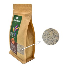 Indianna Cafe | Specialty Unroasted Coffee | 100% Brazilian Arabica Green Coffee (17.6 oz) | Whole Unroasted Beans | Raw Specialty Beans
