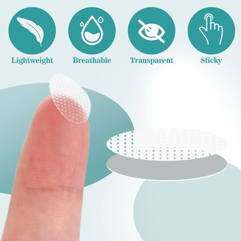 300PCS Earring Lobe Support Patches Ear Patches Heavy Earrings Stabilizers