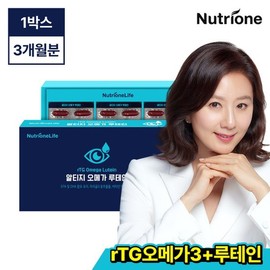 NutriOne [뉴트리원]정우성 알티지 오메가 루테인 90캡슐/3개월분 [NutriOne] Jung Woo-sung RTG Omega Lutein 90 Capsules / 3 Months Supply