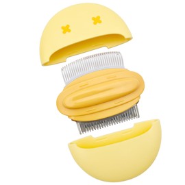 Portable Pet Hair Removal Comb Cat Grooming Massaging Tool Deshedding Matted Fur Undercoat Remover Brush for Removing Mats and Tangles