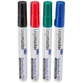 Legamaster 7-110094 TZ 1 Boardmarker 4er Set, sortiert