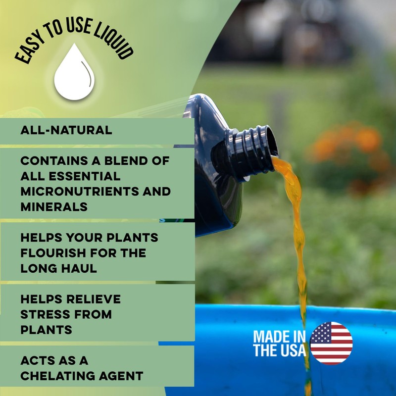Microbe Life Hydroponics Premium Vitamins & Amino Acids Essential for