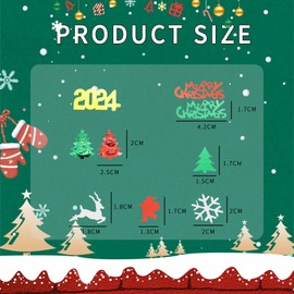 Confetti Christmas, Christmas Confetti Decoration, Christmas Scatter Decoration, Scatter Pieces, Christmas Decoration, Christmas Confetti, Christmas Decoration for Crafts, Merry Christmas Table