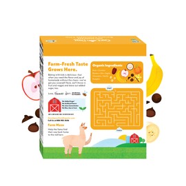 Once Upon a Farm Organic Soft Baked Kids' Bars, Banana Chocolate Chip | 8 boxes