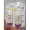 Aveeno Baby Sensitive Skin Sunscreen SPF 50 0.47oz. (2 PACK)