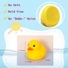 7.2Inch No Hole Yellow Rubber Ducks Large Bath Duck Toys