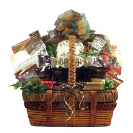The Ultimate Gourmet, Large Gift Basket For A Group Or Family - Loaded with Sweet Treats & Savory Snacks, 14 lb