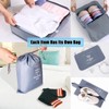 Packing Cubes, Packing Cubes for Suitcases Travel, Waterproof Suitcase Organiser