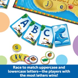Learning Resources Alphabet Island a Letter & Sounds Game - Montessori ABC Toys, Learn to Read, Phonics for Toddler, Writing Practice, Board Game, Homeschool Supplies, Educational Activity
