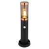 GLOBO LIGHTING Floor Lamp Outdoor Lighting Base Light Smoke Copper