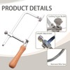 1PC Coping Saw Steel Frame with 0.5mm diamond wire saw,