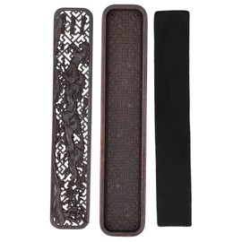 Brass Alloy Incense Burner Home Desktop Burning Incense Holder Case for Meditation