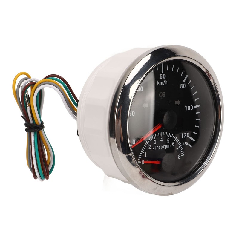 GPS Speedometer Odometer, Waterproof Short Start Time 8000 RPM 0-125