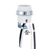 B&P Lamp® Porcelain, Threaded Candelabra Socket with Hickey, Metal Ring,