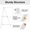 Falling in Art 65" A-Frame Tripod Easel Stand, Wooden Display