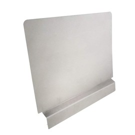 Chef Master Commercial Deep Fryer Splash Guard, Stops Oil from Splattering, Kitchen Essentials, Universal Fit, Premium 18-Gauge Stainless Steel, 20.5 x 15" Splatter Screen Guard for Oil Splatter-90059