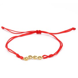 UNIFT Paw Print Layered Bracelet For Girls Women Stainless Steel Hollow Out Cat Paw Print Strings Bracelet Cute Charm Adjustable Double Rope Bracelet Jewelry Cat Lover Gifts (gold, Stainless Steel)