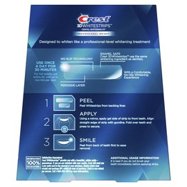 Crest 3D Whitestrips Professional Bright Levels 12 Teeth Whitening Kit, 18 Treatments, 1, 36.0 Count