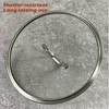 Stainless Steel Glass Lid for 12 Inch Pans and Pots,