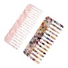 2 Pcs Large Hair Detangling Comb Wide Tooth Comb Shower