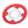 104BCD Electric Bike Chainring and Adapter 38T Aluminum Alloy CNC
