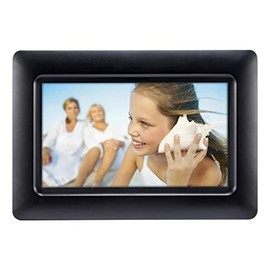 Polaroid 074-15-0117 Digital Photo Frame 7" Screen - Black
