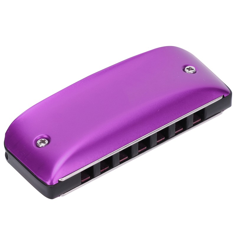 Harmonica 7-Hole Mini Blues Student Adult Beginner Playing Color Mouth