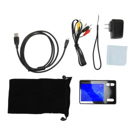 3.5in Video Magnifier 720P Full HD Digital Read Aid Portable Magnifier for Elderly Visually Impaired People 100‑240V US Plug