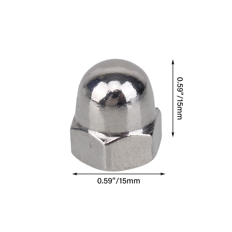 Kaity office 10 Pack Cap Bag Nut Hex Dome Socket