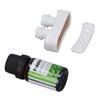 Aromatherapy Inhaler Tube Portable Silicone Nose Aroma Diffuser with 10ml