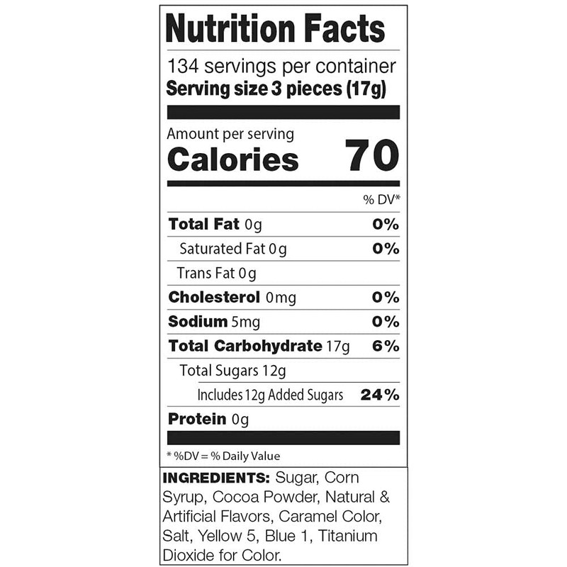 Starlight Chocolate Flavor Mints 5 lb bag