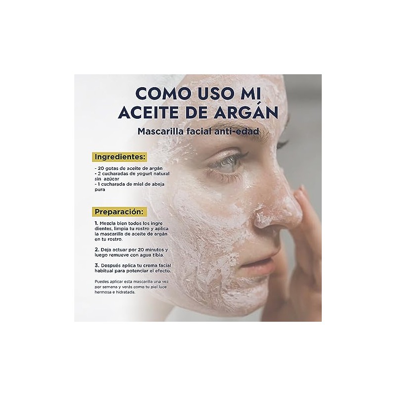 HEBBE - Aceite de Argán 250 ml | Cuidado de