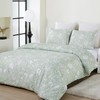 Vaulia Soft Microfiber Duvet Cover Set with 2 Pillow Shams,