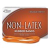 Alliance 37176 Non-Latex Rubber Bands, Sz. 117B, Orange, 7 x