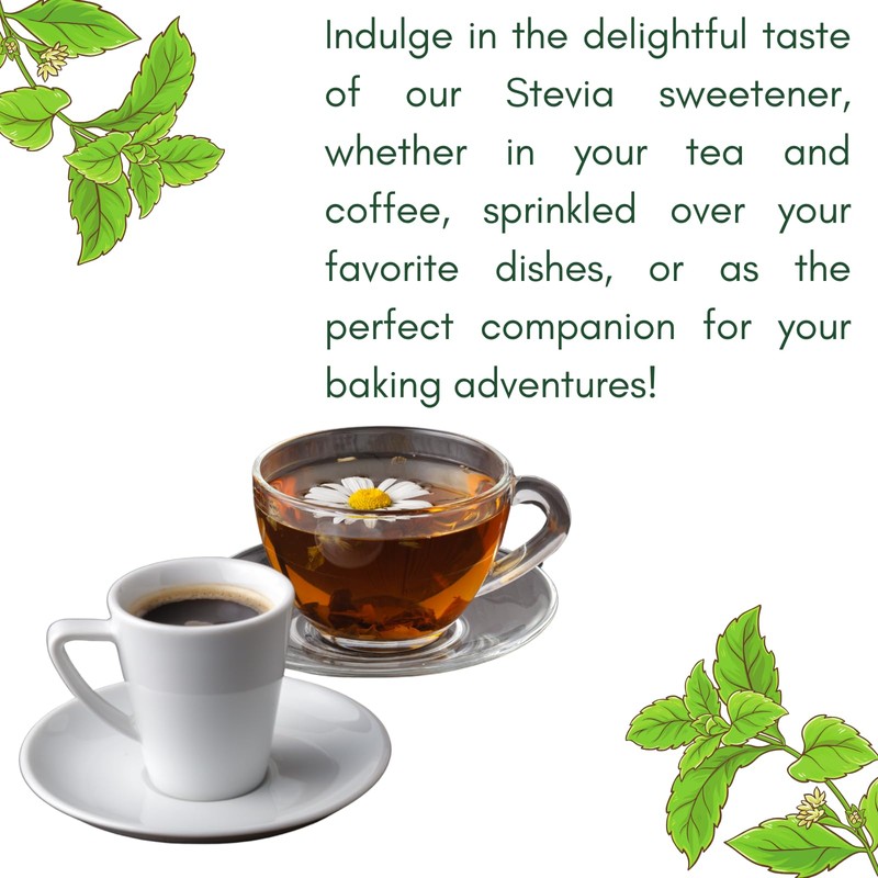 Pure Via Stevia Leaf Zero Calories Sweetener 250g - Natural,