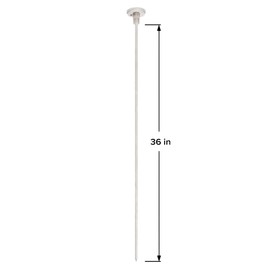 Reotemp 36 Inch Fahrenheit Backyard Pro Compost Thermometer with Digital Composting Guide
