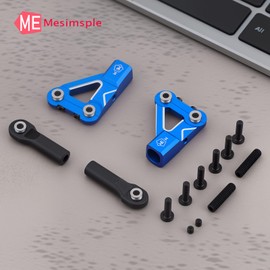 Mesimsple Aluminum Front Upper Suspension A Arm for 1/10 4-Tec 4 Tec Drift Mustang RWD Drift Car RTR 105237-4 Series RC Car Upgrade Parts