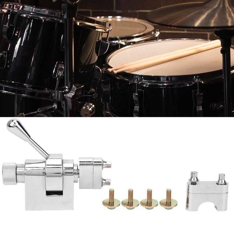 ThrowOff Snare Drum Strainer Silver Durable Metal with Mounting Screws