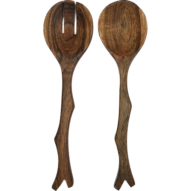 Mountain Woods Set of 2 Luxury & Elegant Acacia Salad