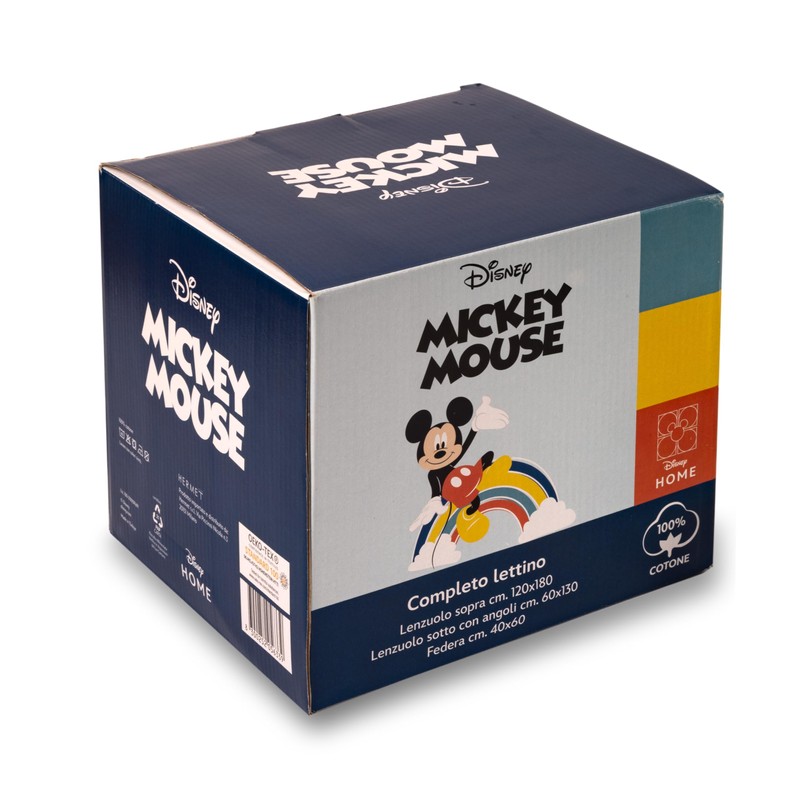 Hermet Crib Sheet Set, Sky Blue, Singola Piccola