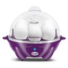Elite Gourmet Easy Electric 7 Egg Capacity Cooker, Poacher, Omelet