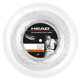 Head Synthetic Gut PPS 200m Reel 1.30mm Power Control Tennis String, White, Size 16 g