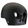 Mongoose Street Hardshell Skull Youth Bike Helmet, Black Medium