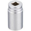 Koken Z-EAL 6.35 mm Insert, 6-Point Semi-Deep Socket, 13 mm,
