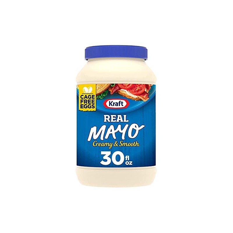 Kraft Real Mayo, 30 fl oz Jar (2 jars)